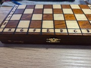 Szachy drewniane
