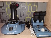Thrustmaster TCA Officer Pack Airbus Edition - Joystick + Przepustnica