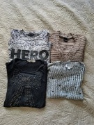 Zestaw 4szt damski sweter M 