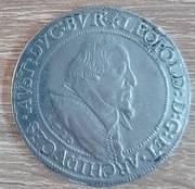 Talar Austria arcyksiążę Leopold V 1620 moneta | Stary Zamość KOPIA