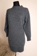 Sweter prążkowany szary Primark XXS (288)