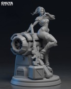 Figurka druk 3D żywica " NOVA - Starcraft - F1880 " - 160 mm