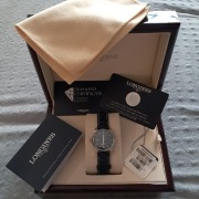 Longines zegarek damski z diamentami