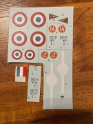 Kalkomania Curtiss H75-C1 (Hawk 75A-3) scala 1:48