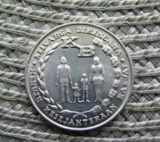 Indonezja 5 Rupi 1974r - FAO - Planowanie rodziny