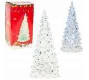 CHOINKA ŚWIECĄCA LED ELEGANCKA FIGURKA ŚWIĄTECZNA