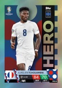 Karta TOPPS Euro 2024 Match Attax - FRA 8 AURELIEN TCHOUAMENI