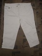 Spodnie damskie 34 Białe Nowe ale bez metki rozmiar 46