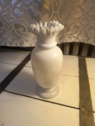 Wazonik szklo rwane latitmo koniec 19 w