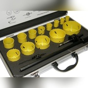 Otwornice Piła DO METALU / DREWNA BI-METAL 17 el