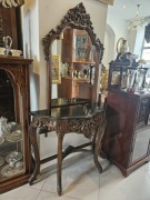 Konsola antyk z lustrem 