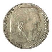 2 Marki 1938 A - HINDENBURG - SREBRO