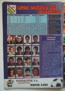 LEGIA Warszawa - plakaty (sezony: 1997/98 do 2002/03)