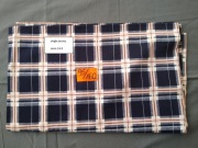Kupon tkanina single jersey 95 x 160 cm krata