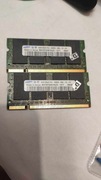Pamięci RAM DDR2 Samsung 2x 4GB (8GB) PC2 6400S 666 laptop