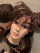 głowa fryzjerska damska ekspozycyjna manekin