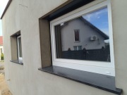 Parapety granitowe 3 cm, czarne, antracytowe