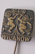 Przypinka PRL Warszawa Wilanów 