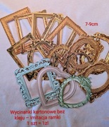 Ramki z kartonu do scrapbookingu 15 szt