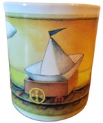 Kubek AGFA - kolekcja malarstwo grafika - Mariusz Stawarski