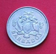 10  Centów  1995  r -     Barbados    Mewa   stan !!!