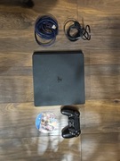 PlayStation 4 Slim 500GB | zestaw | sprawna