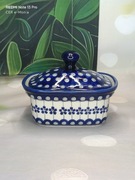 Maselnica maselniczka duża głęboka166A ceramika Bolesławiec Z.C.B.