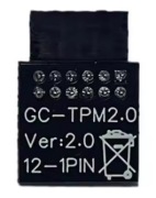 MODUŁ ZABEZPIECZEŃ TPM 2.0 GIGABYTE Trusted platform module 2.0 12 pin