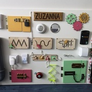 Tablica montessori/manipulacyjna personalizacja