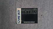 Oryginal manual Tetris Game Boy Nintendo