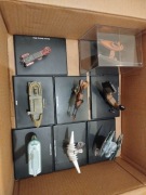 Modele Star Wars Deagostini 8 sztuk.