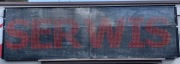 REKLAMA Zewnętrzna TABLICA LED TELEBIM 390x124 / 4,84 m² RED