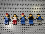 KLOCKI LEGO ELEMENTY KOLEJKA POCIĄG TRAINS 7715 FIGURKI OD 1ZŁ LICYTACJA
