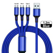 Przewód kabel USB 3 in1 do telefonu do ładowania telefonu