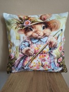 Dekoracyjne poszewki na poduszki poszewki wielkanocne w zające 40x40