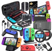Akcesoria do Nintendo Switch Deruitu 18w1 etui stacja ładująca kierownica