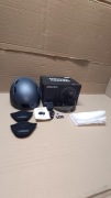 Kracess kask rowerowy r.58-62 z bluetooth kamerą tylne światło 