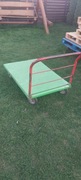 Wózek magazynowy platforma 120cm x 80cm euro paleta