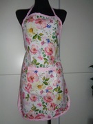 Fartuszek damski fartuch kuchenny kwiaty