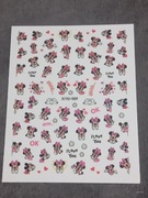 Naklejki na paznokcie samoprzylepne myszka Miki Minnie 