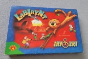 Myszki i Labirynt. Dwie gry planszowe