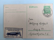 Niemcy Zeppelin karta pocztowa 1936 r Targi