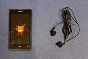 Nokia Lumia 520 + sluchawki z mic. 