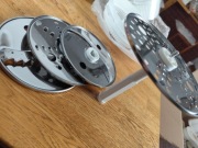 Zestaw tarcz i trzpień zbieraj do robota KASIA