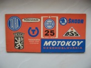 22 pocztówki Motokov Czechosłowacja - Skoda, Liaz