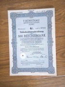 Z71A@STOCZNIA W ELBLĄGU 500 RM LITERA   A 1943 ROK ELBING