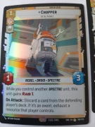 SW Unlimited - SOR - CHOPPER (RARE) ! TANIO !!!