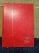 Album klaser ze starymi znaczkami pocztowymi świat okręty marynistyka