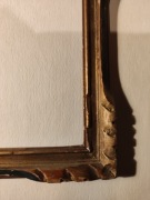 Drewniana, rzeźbiona rama do obrazu