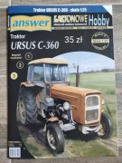 Model kartonowy Ursus C-360
